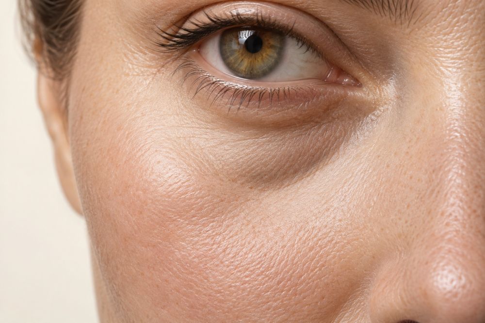 Contorno infraorbital e sombra